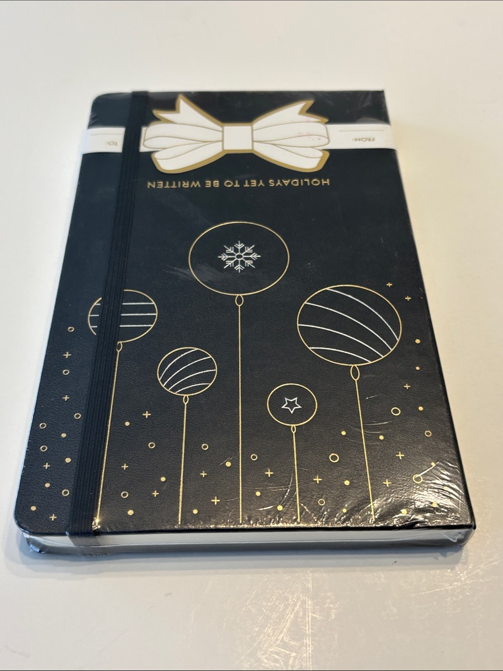 Moleskin Hard Cover Holiday Notebook in Black - Picture 5 of 11